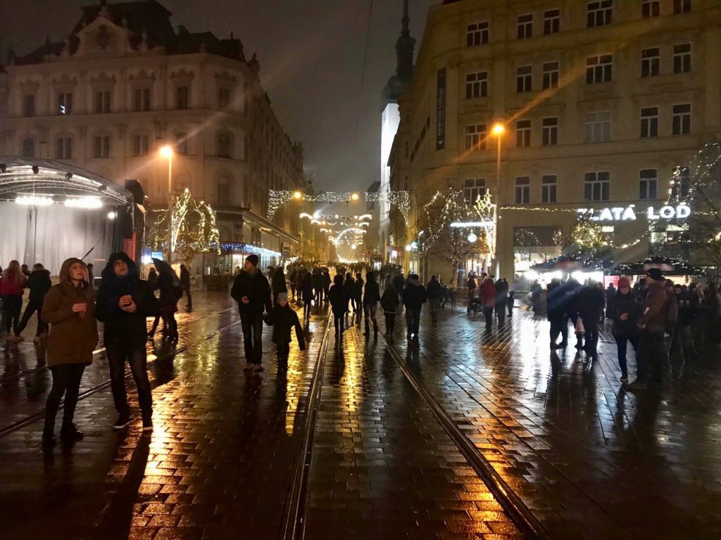 Brno en navidad