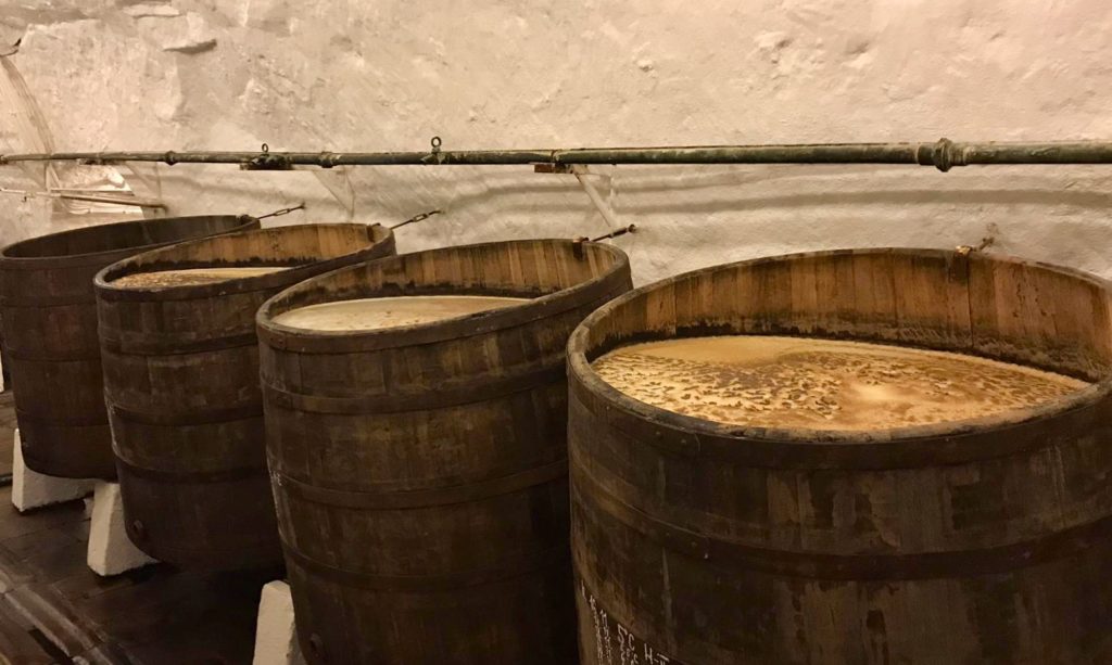 Barricas Fermentadoras en Pilsner Urquell