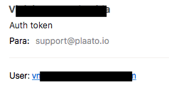 Plaato. Auth Token